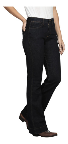 Pantalon Jeans Vaquero Cintura Alta Wrangler Mujer W01