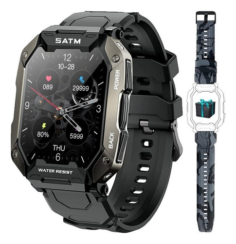 Reloj Inteligente Militar Impermeable Ineyes 1.71''  5atm