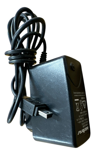 Carregador Fonte Mini Usb V3 Padrão Antigo Bivolt 5,2v 0,5a Cor Preto
