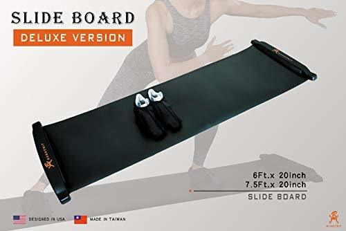 Buddyhit Slide Board - Equipo De Gimnasio En Casa Para Entre
