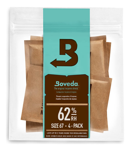 Boveda Rh Con Paquete De Control De Humedad De 2 Vias 60/67