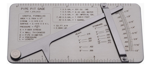 Gztigweld Medidor De Soldadura Para Tuberas De Acero Inoxida