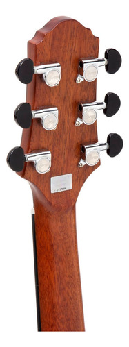 Violão Aço Crafter Folk Stg D-15e Pro Com Eq Ds-2 Pro E Bag Madeira Destro