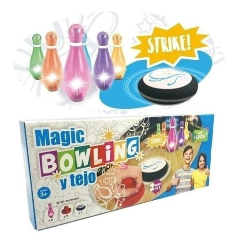 Juego Magic Bowling  Y Tejo Con Luces  Jyjbow001