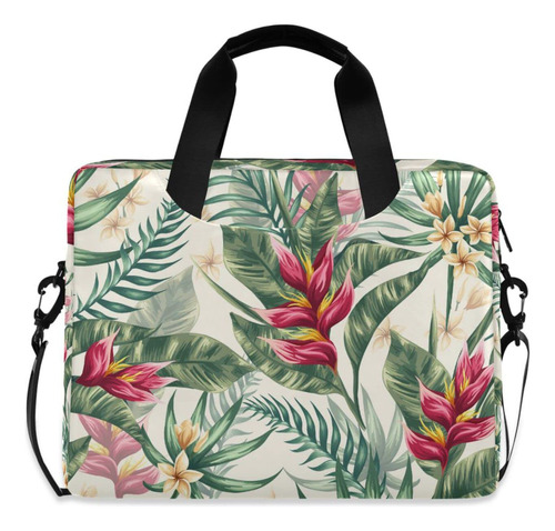 Alaza Laptop Case Bag Tropical Flowers Acuarela Sleeve Para