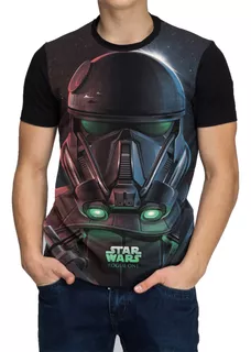 Camiseta Camisa Masculina Star Wars Troopers Darth Vader