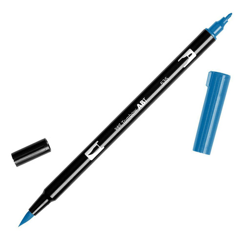 Caneta Marcador Artístico Dual Brush Tombow 535 Cobalt Blue