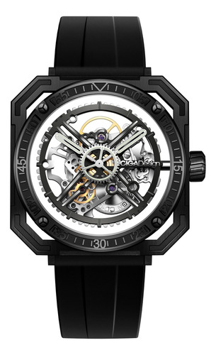 Reloj Ciga Design M-series Magician Automático Titanium Correa Glowing Black