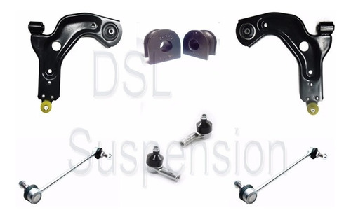 Kit Tren Delantero Ford Fiesta 97 Al 02 + Cremallera Mecanic