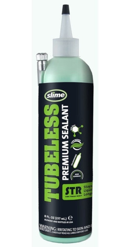 Imagen 1 de 3 de Slime Pro Sellador Para Tubeless Premium Sin Camara 8 Oz