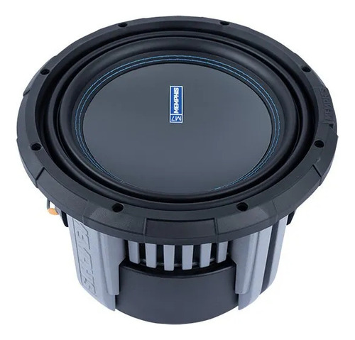 Subwoofer 10puLG Memphis Tripe Iman 750watts Competencia Color Negro