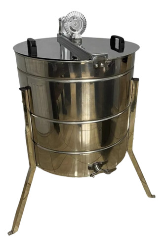 Centrifuga Extratora Mel Manual Inox 28/8 Quadros Apicultura