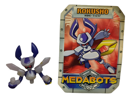 Hasbro Figura De Medabots Rokusho Mini Nas/kodansha 2005 (Usado)