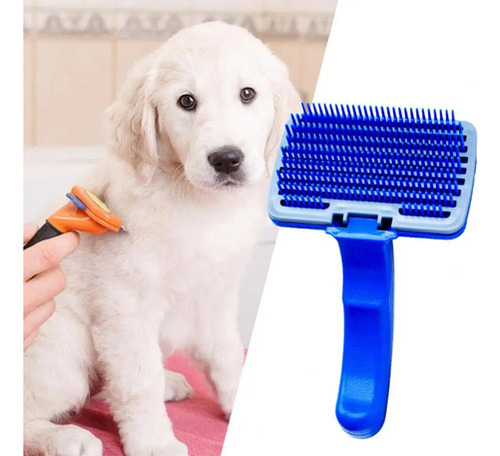 Cepillo Para Mascota Removedor Pelo Muerto Limpieza G F Colo
