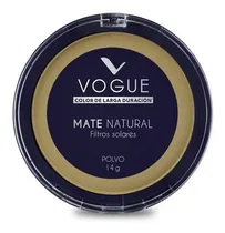 Comprar Base de maquillaje en polvo Vogue Polvo Compacto Polvo Mate Natural tono natural