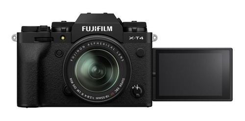 Fujifilm X-T4 mirrorless cor preto