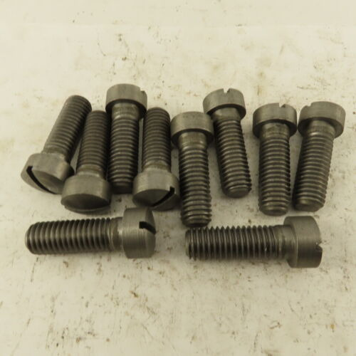 1/2-13 X 1-1/2  Slotted Machine Fillister Head Bolt Lot  Aal