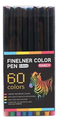 Set De Pintura En Color Pen Color 48/60 (1 Ml), Needle Pen P
