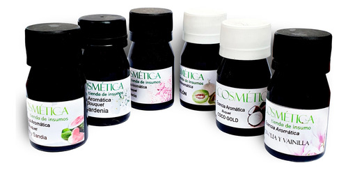 Kit Esencias Aromáticas Concentradas X 6 - Ecosmetica