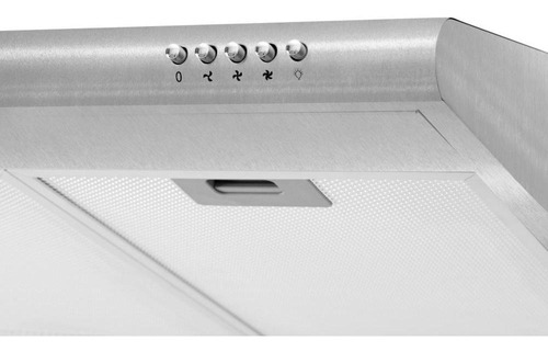 Depurador E Exaustor De Parede Eos 60cm Slim Inox Cor Prateado