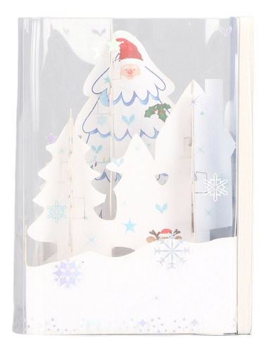 Tarjetas Navideñas Musicales Emergentes En 3d, Hechas A Mano