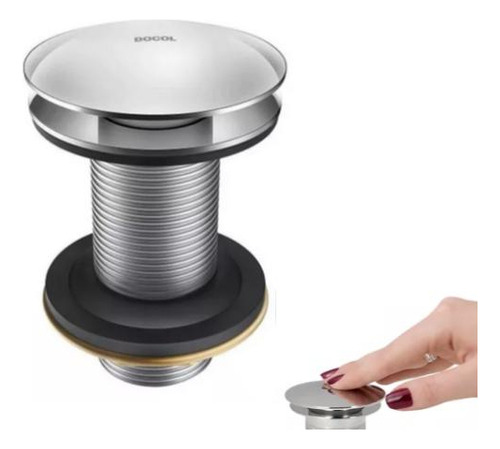 Ralo Click Para Cuba Tanque Docol 7/8 Inox