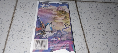 Película La Bella Durmiente En Vhs Doblaje Latino De 1959