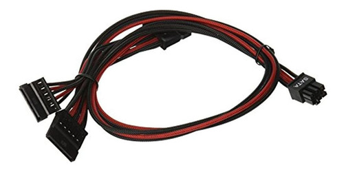 Evga Black Y Red 550650 G2p2t2 Juego De Cables De Alimentaci