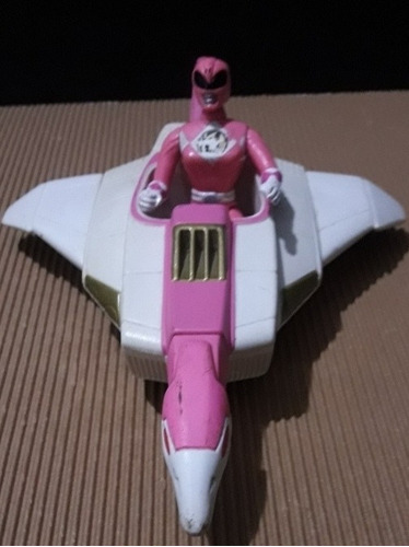 Power Rangers Rosa C/vehículo Mc Donalds 1995/vintage