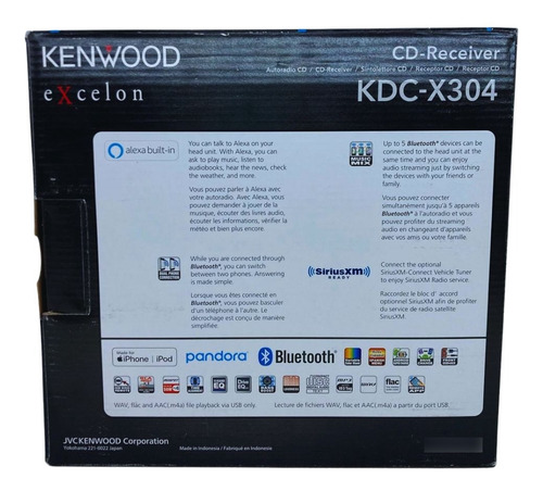 Auto Estéreo Excelon Kdc-x304, Kenwood.