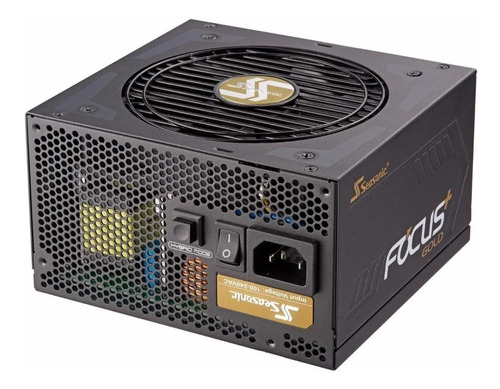 Fuente de alimentación para PC Sea Sonic Electronics Focus Plus Gold Series SSR-1000FX 1000W black 100V/240V