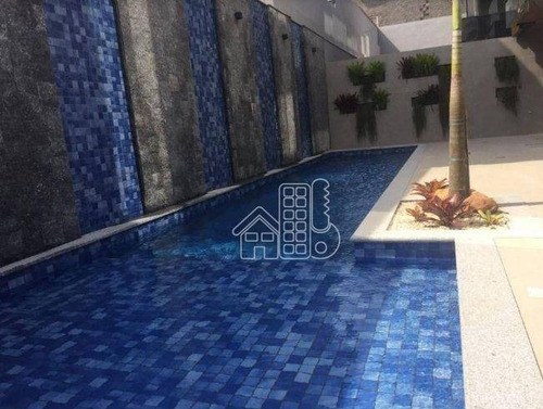 Cobertura Com 4 Dormitórios À Venda, 300 M² Por R$ 2.900.000,00 - Piratininga - Niterói/rj - Co0418