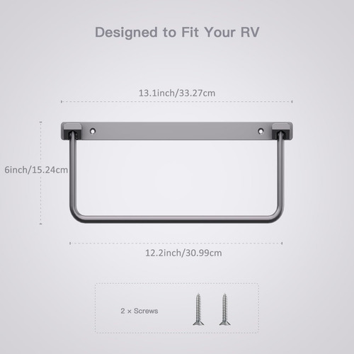 Zapatero De Pared Plegable Para Rv, Aleación De Aluminio, Al