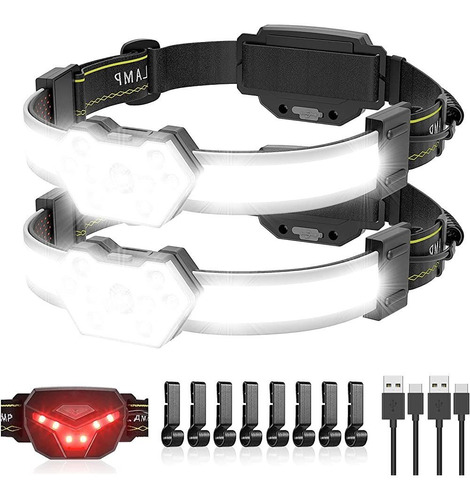 ~? Linterna Frontal Led Recargable, Linterna Frontal Superbr