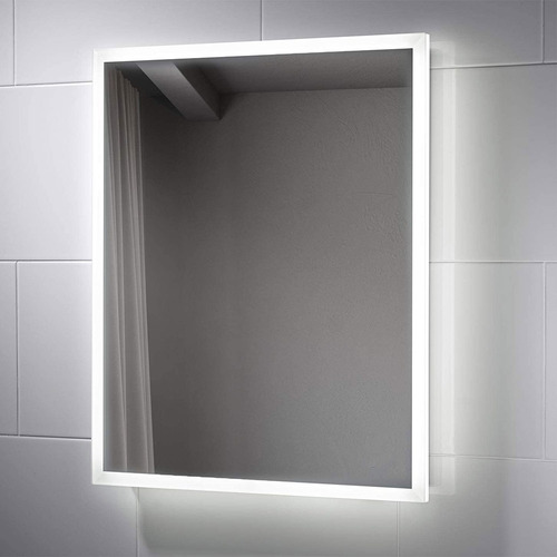 Imagen 7 de 8 de Espejo Luz Led Sensor Touch Dimmer Maquillaje Pared A Medida