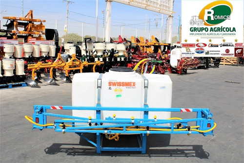 Aspersora Fumigadora P/ Tractor 600 Ls Swissmex 16 Boquillas