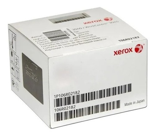 Toner Xerox 106r02182 Negro Original Wc3045 3040 Phaser 3010