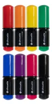 Comprar Bolígrafos Silhouette 0.5mm - 08 Und Colores Opacos Redondos