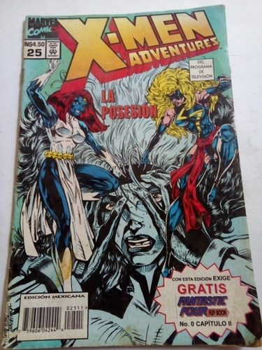 X-men Adventures 25 Marvel México Rogue Vs Ms Marvel