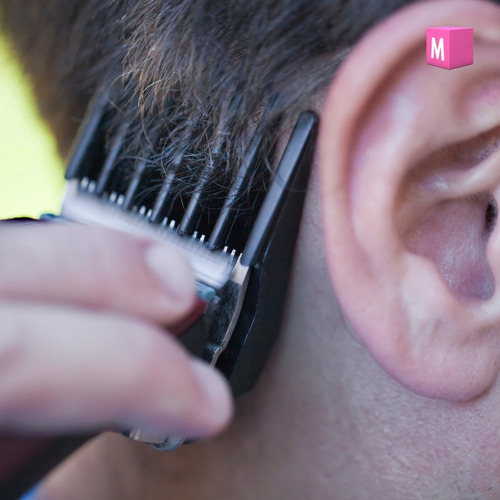 Imagen 9 de 10 de Maquinita Corta Pelo Etheos Nariz Barba Orejas Kit 4 En 1