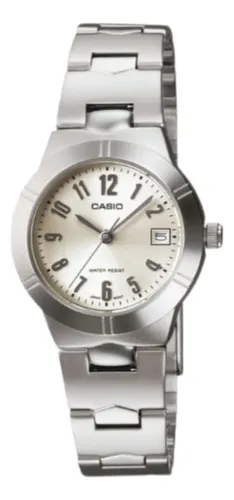 comprar Reloj Casio Dama Ltp-1241d-7a2df Analógico Fecha \u002Fdial Crema