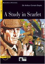 Study In Scarlet, A With Cd - Black Cat Reading And Training