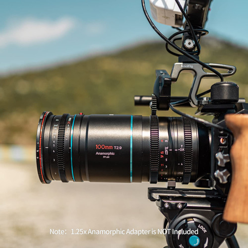 Sirui Lente Cine Anamórfico 100mm T2.9 E Preto