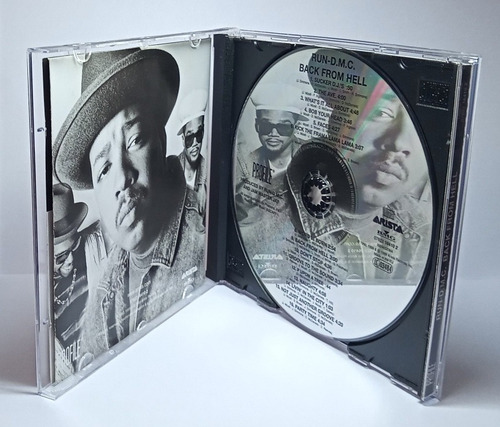 Run Dmc Back From Hell Cd Orig Europeu Profile Hip Hop (Usado)