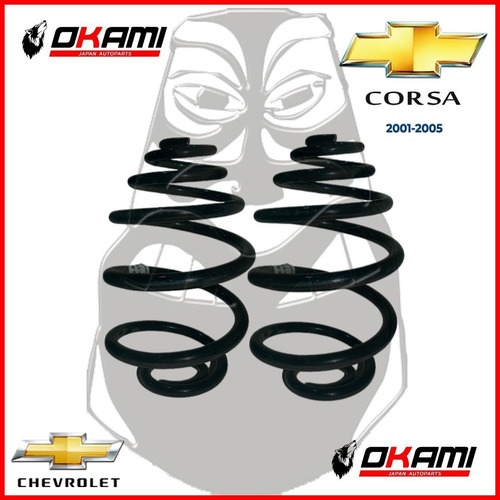 Espiral Trasero Chevrolet Corsa 4 Puertas 2001-2005