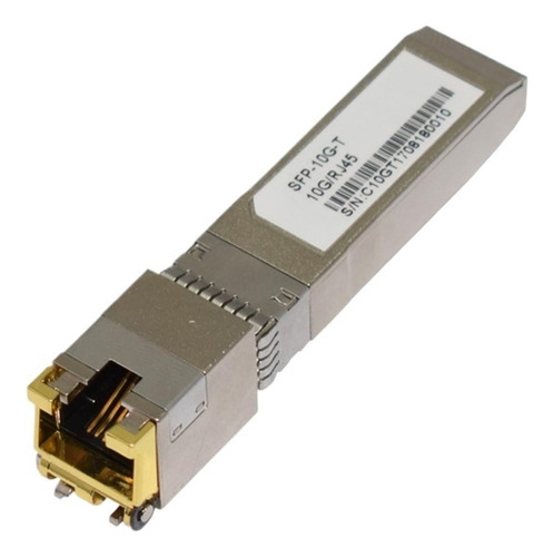 Gigabit Ethernet Cobre Sfp+ Tamaño Unidad