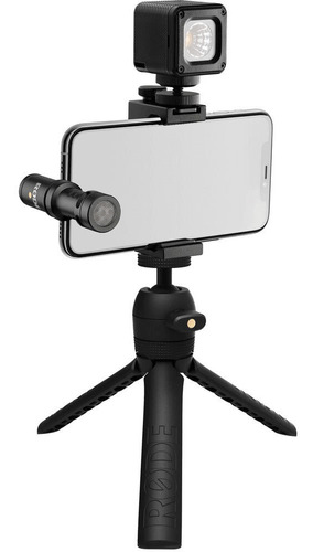 Smartphone Apple Lightning de Kit Rode Vlogger, edición iOS, color negro