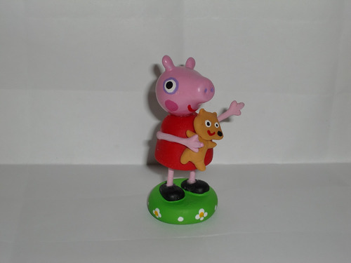 Topes Para Torta,familia Peppa Pig En Masa Flexible