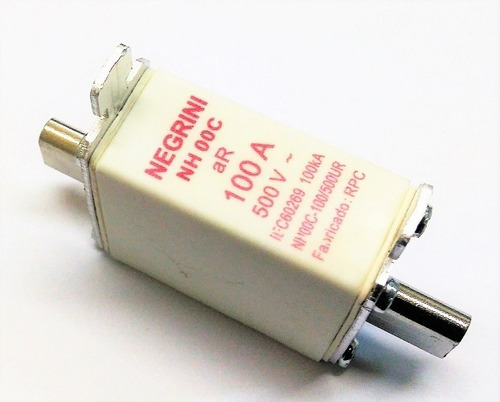 Chave Seccionadora Nh 00 C/ Fusível Ultra Rápido 100a