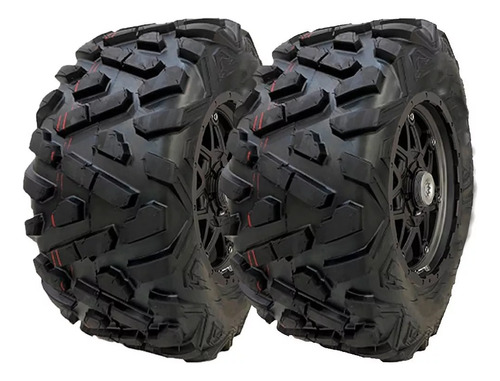 2 Llantas 25x10r12 75j Aushine 013a Atv Cuatrimoto